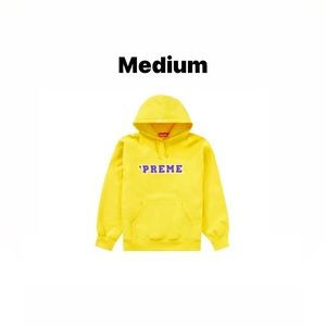 Supreme Preme Hooded Sweatshirt